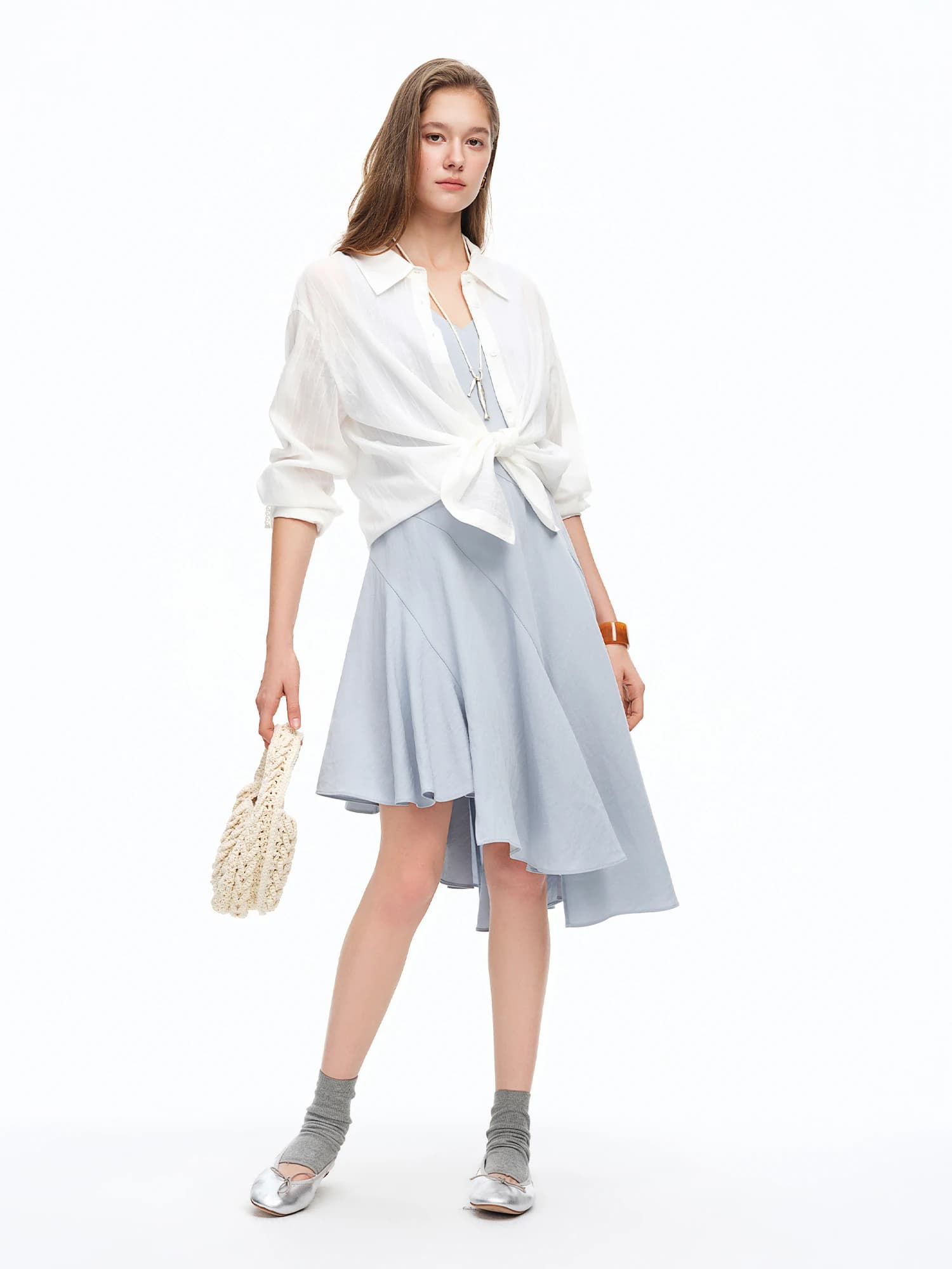 DUSHU 2026 – Nouvelle chemise d'été pour femme avec dentelle, protection solaire, légère, à manches 