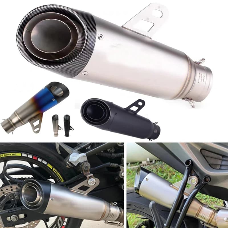 Projet d'échappement universel pour moto, 51mm, avec DB Killer, pour Honda YZF R6 R3 R25 MT07 MT09 Z