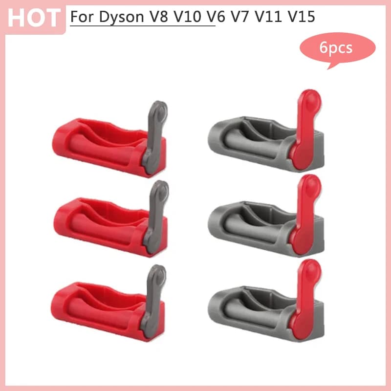 Verrouillage du commutateur pour aspirateur à main, pièces libres de vos mains, support à Clip de ve