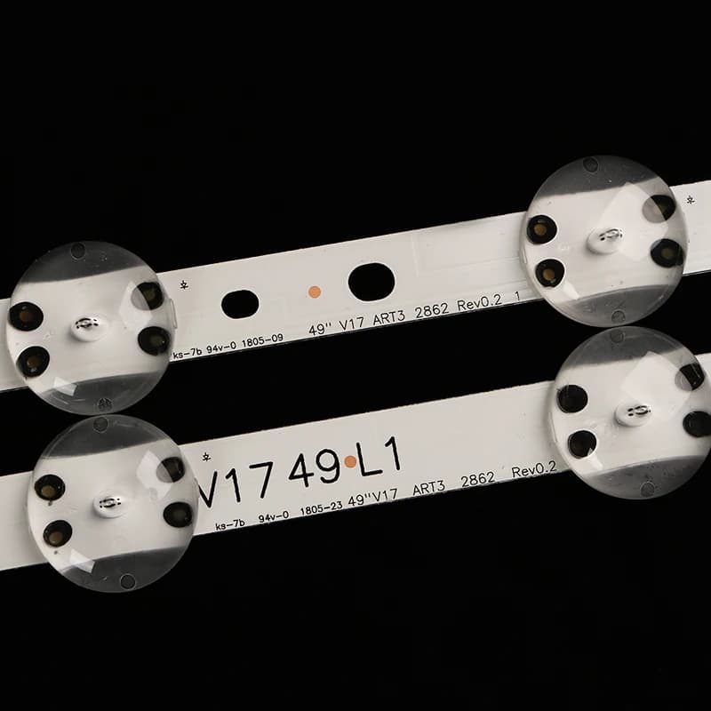 Bande LED compatible avec LLG 49 V17 49UJ670V 49UV340C 49UJ6565 ART3 2862 2863 6916L-2862A 6916L-286