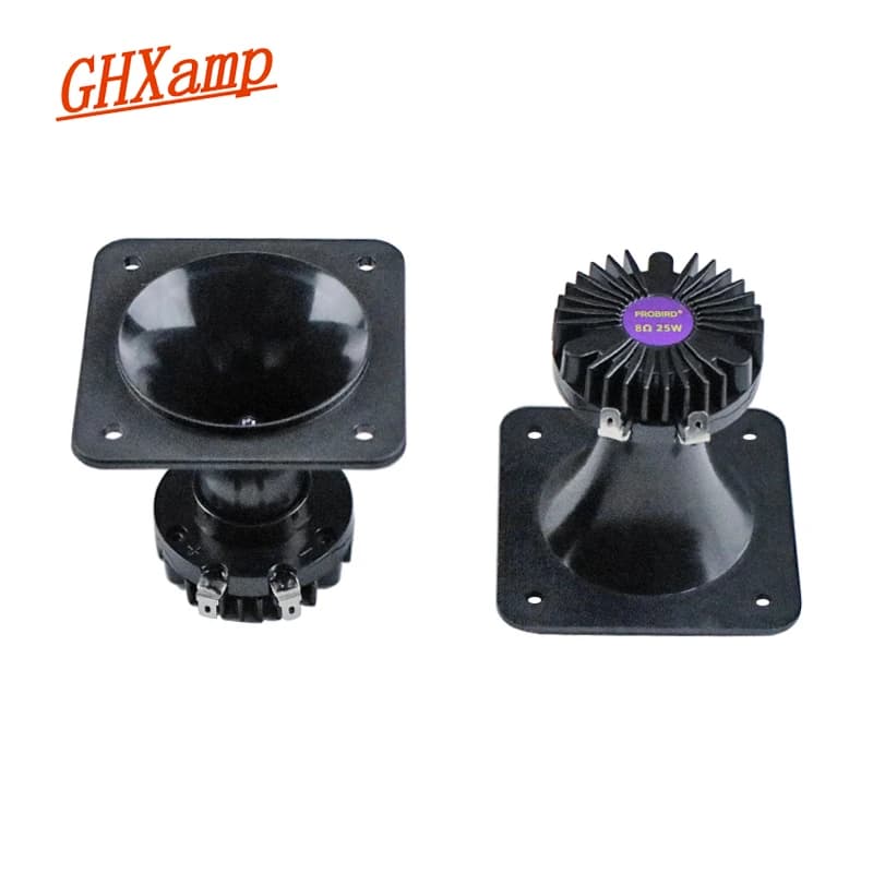 GHXAMP – klaxon d'hirondelle étanche pour maison d'hirondelle, 3.5 pouces, haut-parleur carré en néo