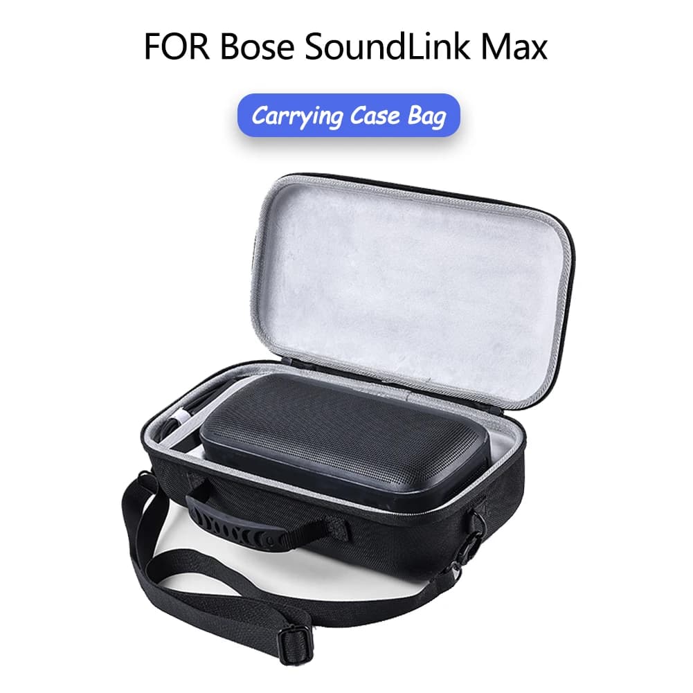 Étui de transport pour haut-parleur Portable Bose SoundLink Max, grand étui de voyage étanche avec b
