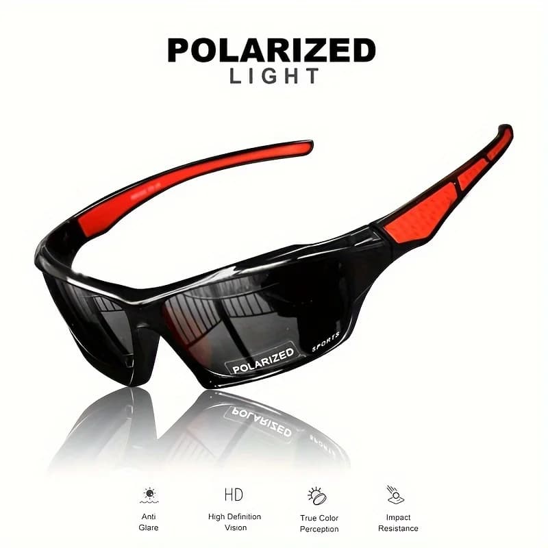 1/3 pièces sport lunettes de soleil polarisées pour hommes léger Vision nocturne hommes nuances cycl