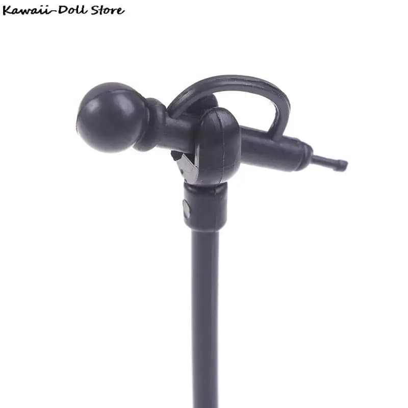 Mini Microphone en Plastique Mignon, Accessoires de Meubles Miniatures, Maison de Course