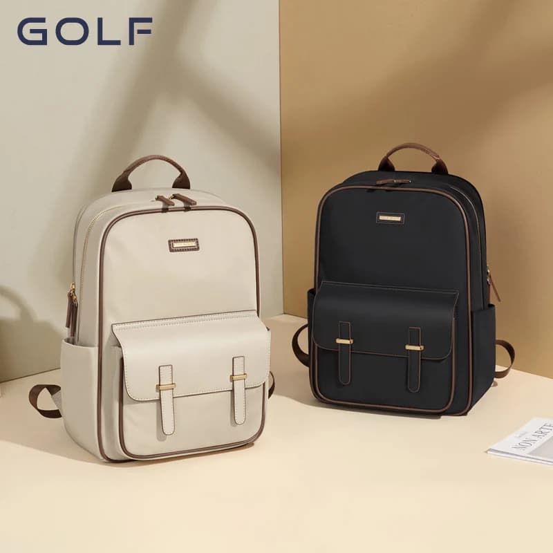 GOLF-Sac à dos Oxford grill pour femme, sac à dos grande capacité pour ordinateur, sac d'école pour 