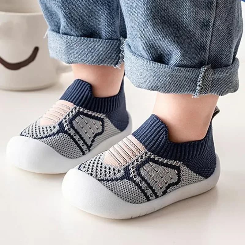 Chaussures d'été pour bébé de 0 à 5 ans, chaussettes pour nouveau-né fille, chaussures à fond souple