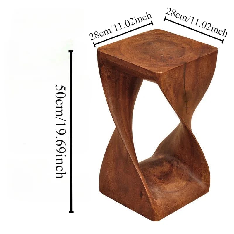 Table Basse Modulaire Moderne en Bois, Petite Table d'Angle Simple de Luxe pour Salon, Chambre à Cou