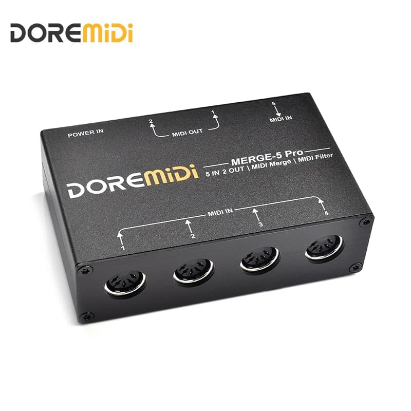I-Le flux de données peut être sorti directement via 2 interfaces de résolution I, MERGE-5 Pro peut 