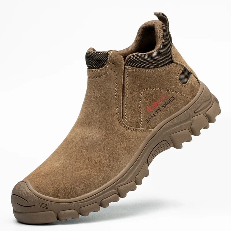 Chaussures de sécurité pour hommes, chaussures de travail à bout en acier, Anti-écrasement, Anti-per