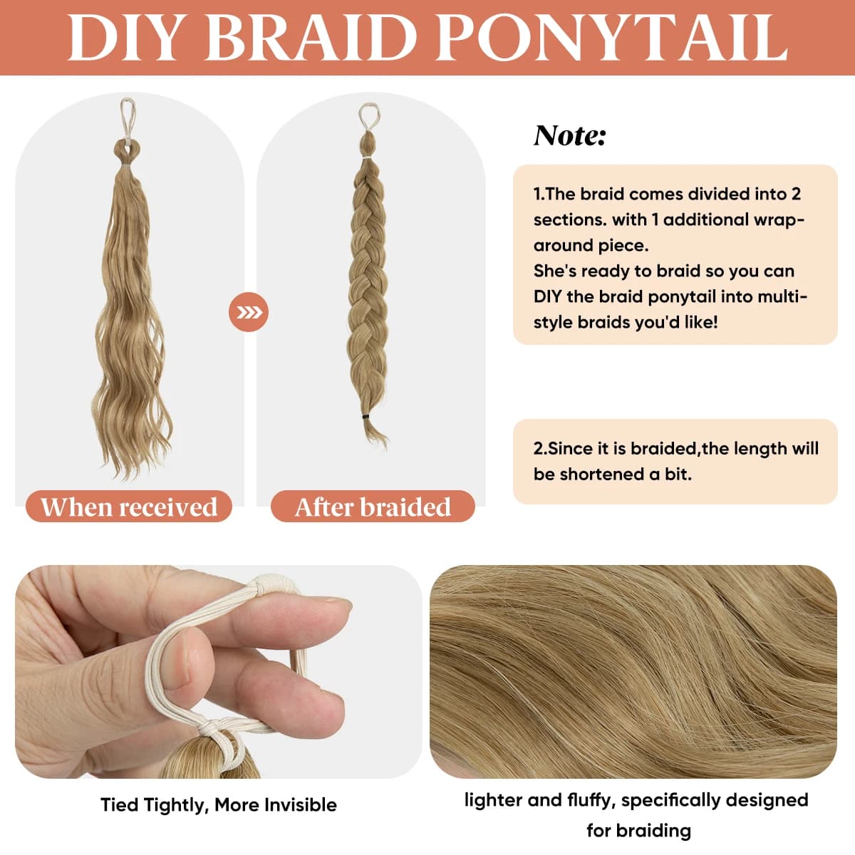 Cheveux synthétiques Chignon Chignon postiches auto-enroulement boule cheveux Bun femme bricolage Ch