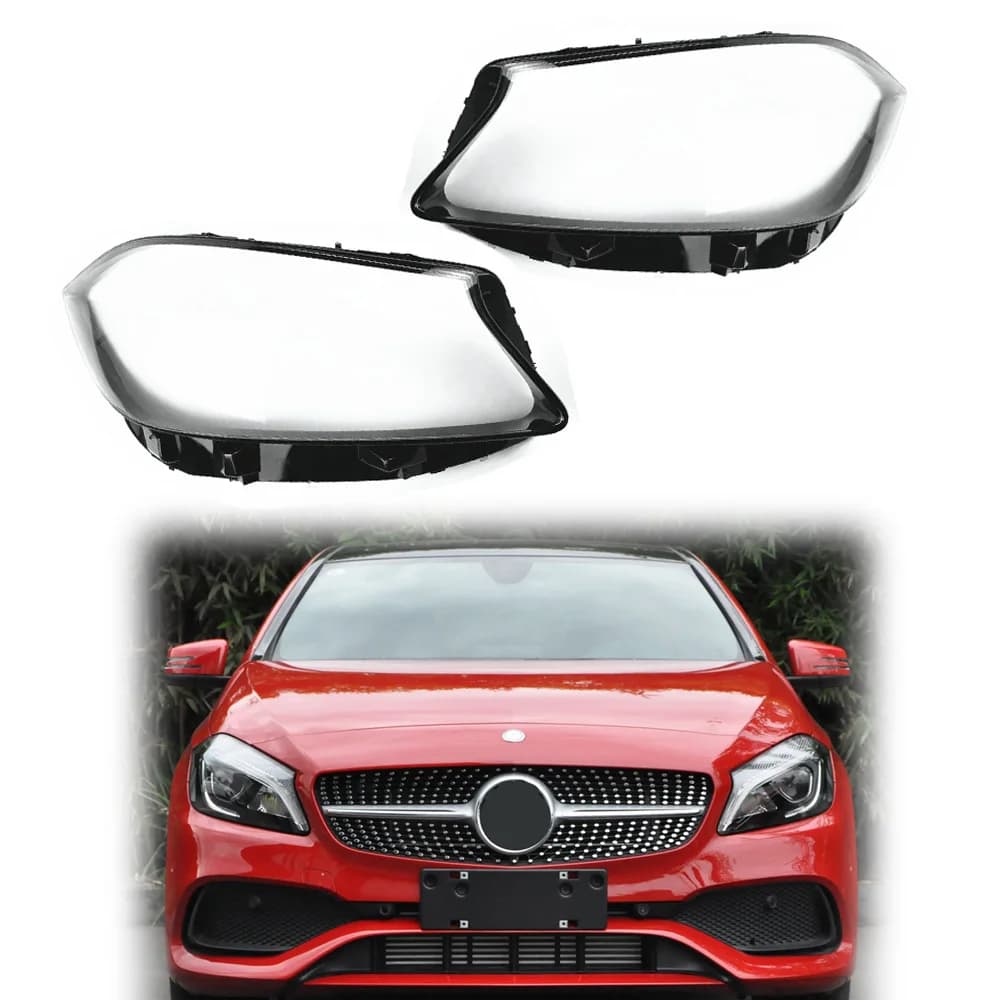 Couverture de coque de lumière de sauna de voiture, lentille de lampe de sauna, Mercedes Benz Classe