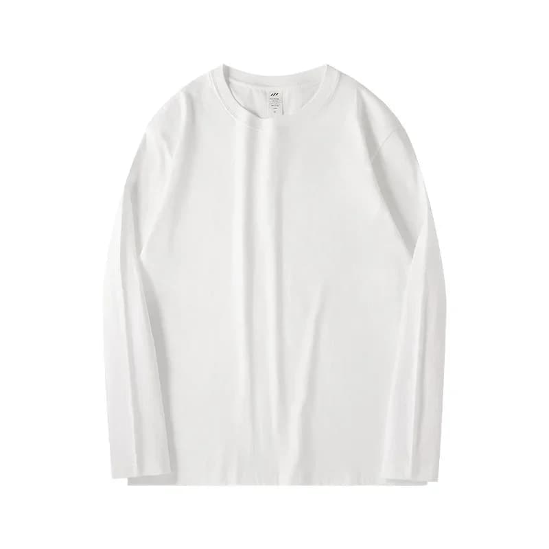 Bornladies 2025 femmes printemps automne 100% coton T-shirt fond de base à la mode solide dame à man
