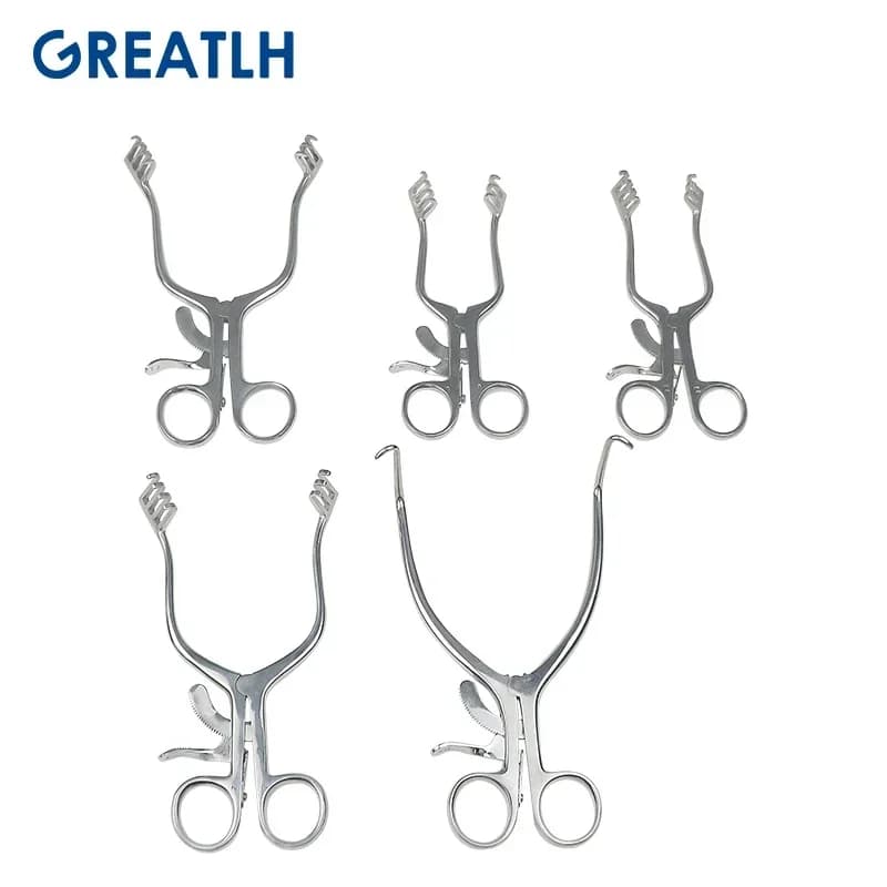 GREATLH Instruments vétérinaires orthopédiques écarteur Weitlaner écarteur auto-retenue en acier ino