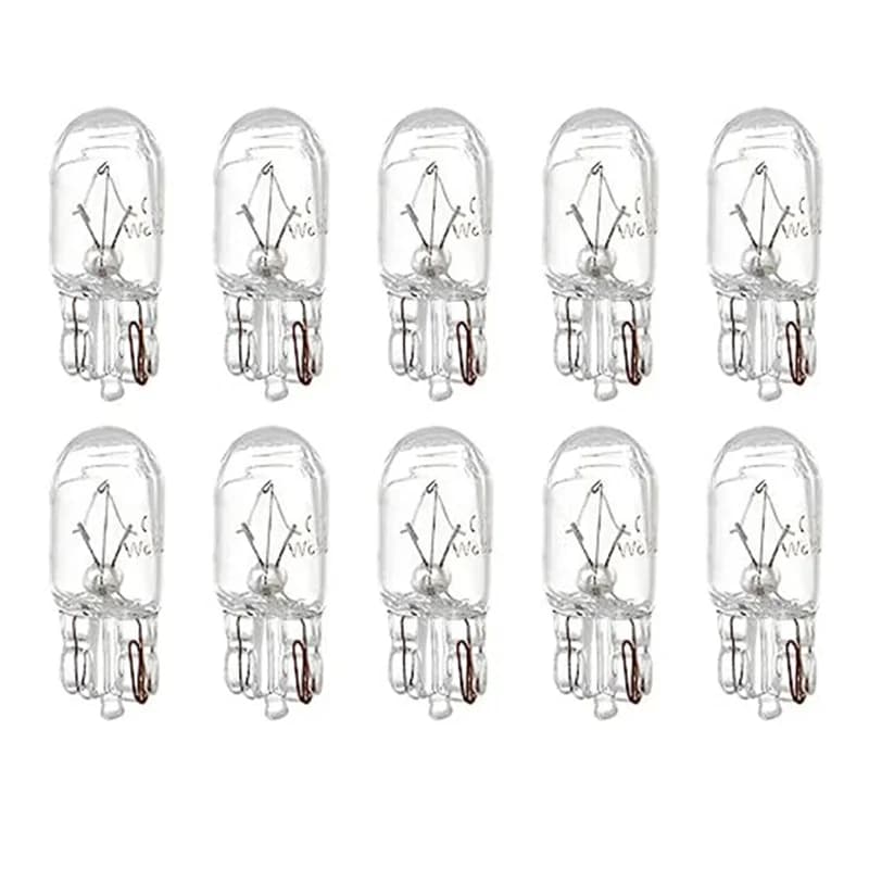 10 X lampe de signalisation en verre T10 W5W 501 194 12V 5W/3W W2.1x9.5d ampoule de voiture à Filame