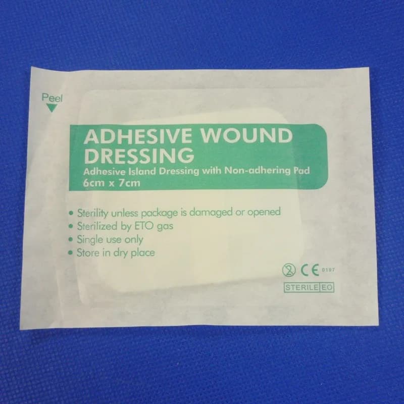 Bande arina médicale hypoallergénique non tissée de grande taille pour les plaies, bandage IQUE Band