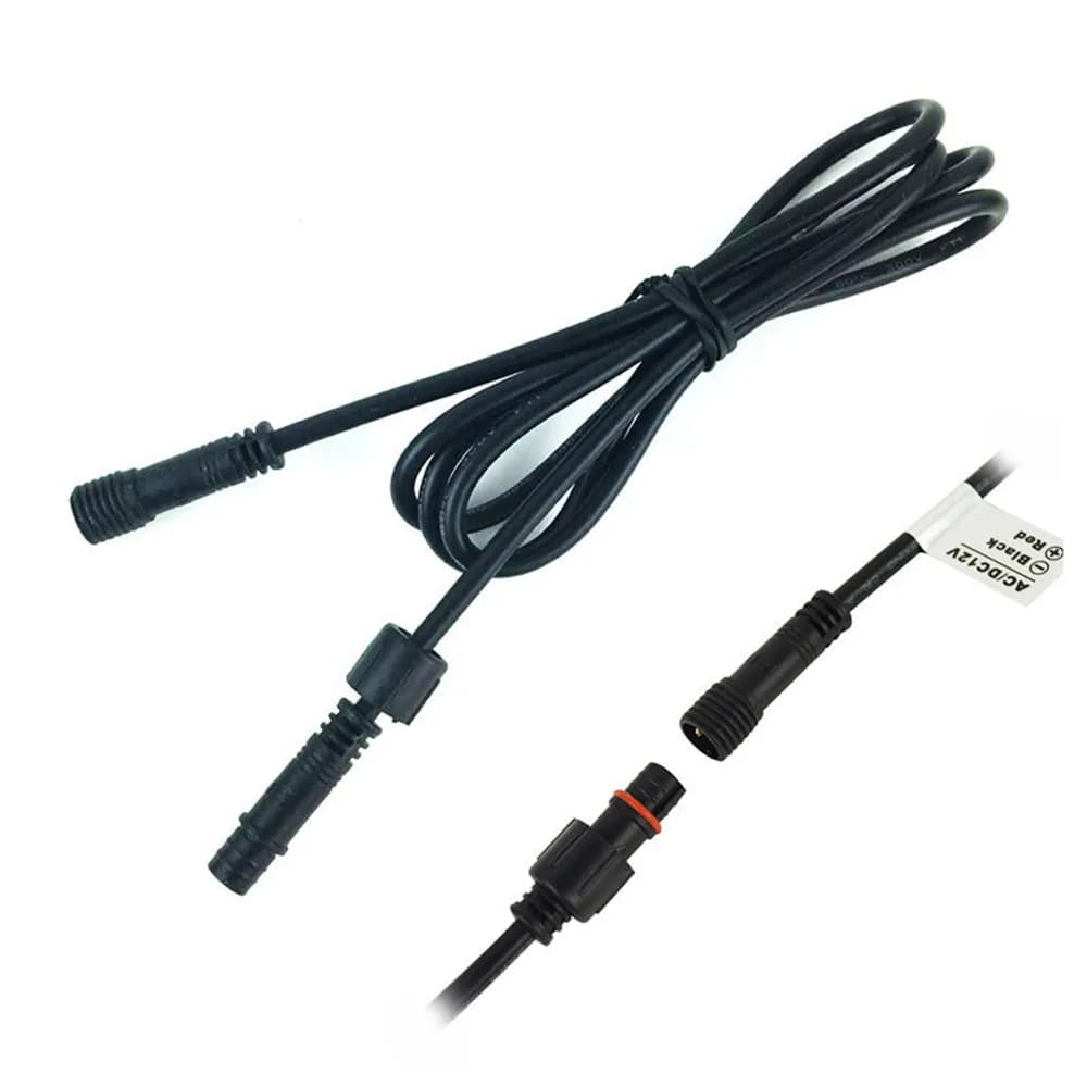Câble LED DC 2 broches, câbles d'extension de 1 mètre, connecteur LED mâle à femelle, connecteurs ét