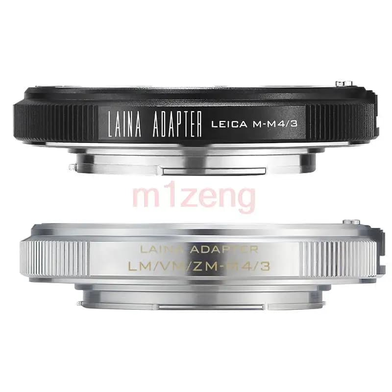 Bague d'adaptation pour objectif leica M LM à Olympus Panasonic figuré/3 M43 G1 mesur4 GH1 GF1 GF3 g