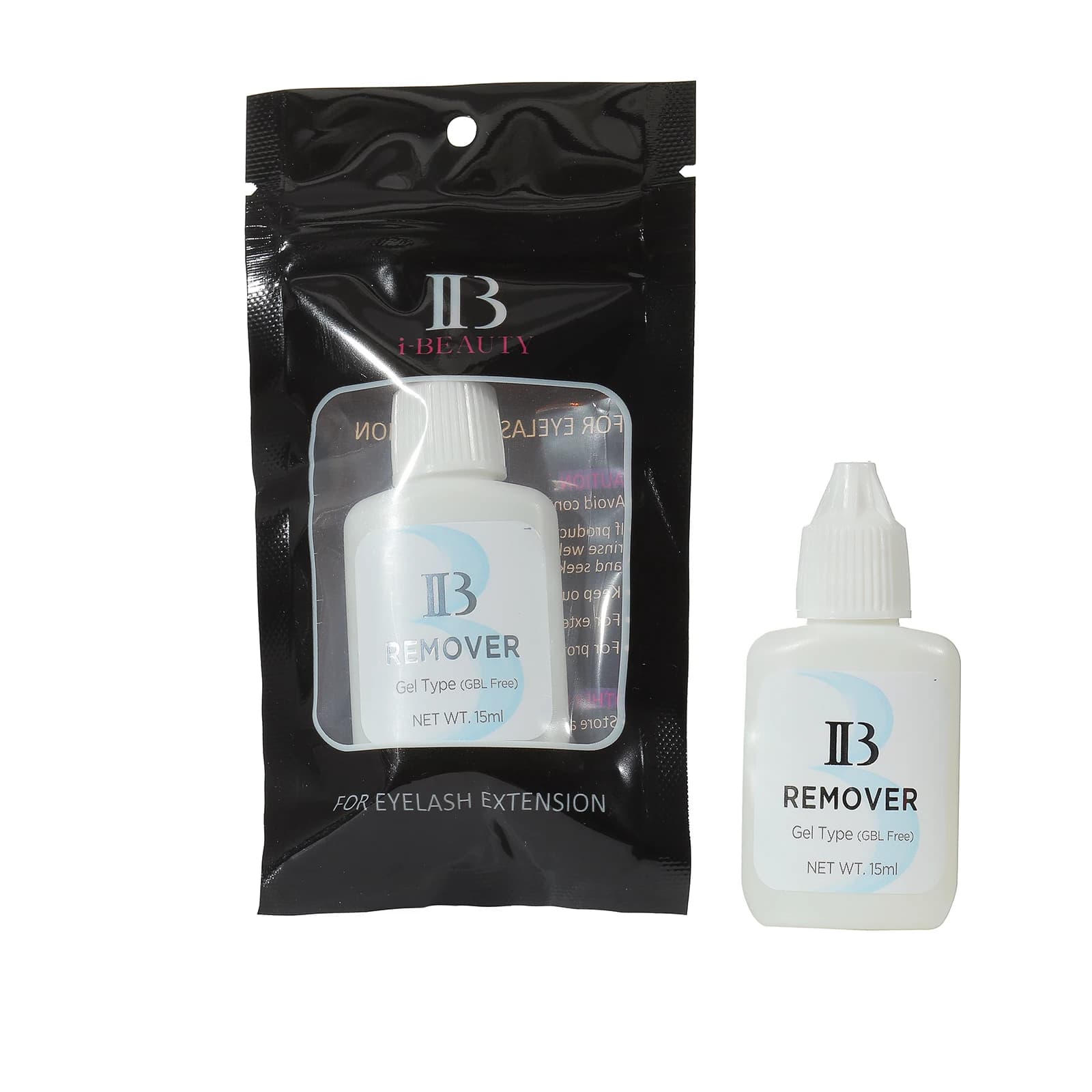 10 pièces I beauté dissolvant de colle GBL gratuit ib Extension de cils dissolvant de colle clair dé
