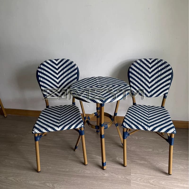 Petite Table basse, Table d'appoint tissée en rotin, petite Table ronde Simple pour la maison, Table