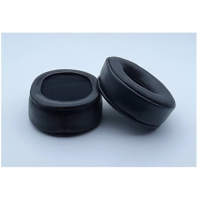 Coussinets d'oreille ovales en peau de mouton, 100x80mm, 110x90mm, 90x70mm, AKG, ATH, M50X, HyperX, 