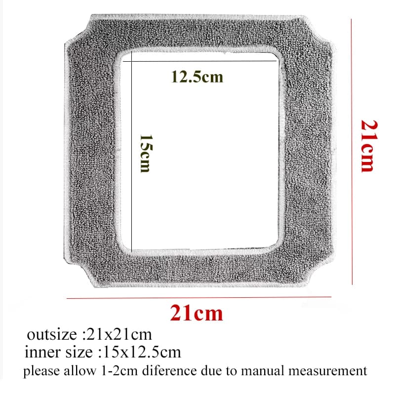 Serpillères de nettoyage de verre pour Robot nettoyeur de vitres ABIR WD8, chiffons de vêtements lav