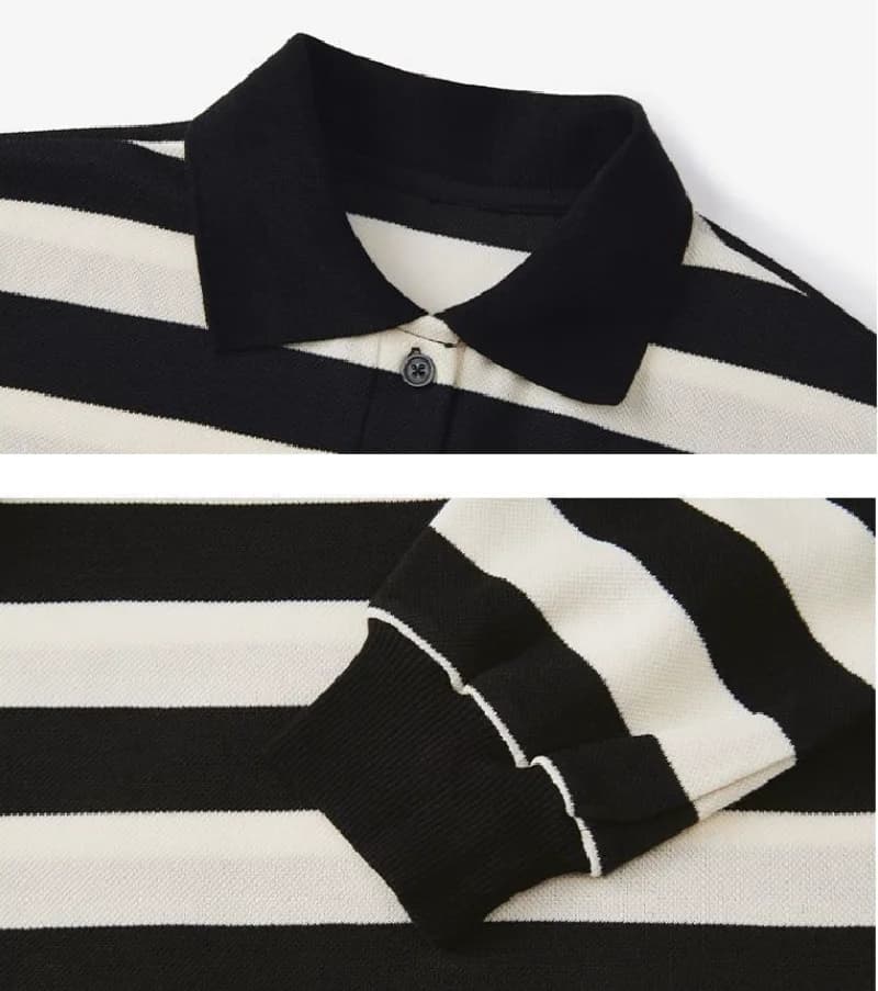 Robes à rayures pour filles, automne printemps, manches longues, col polo, sweat-shirt, mode enfants