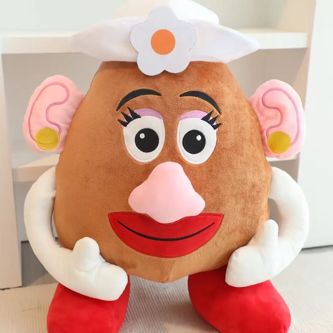 Jouet en peluche tête de pomme de terre Mr et Mrs, joli jouet en peluche, histoire Anime, poupée end