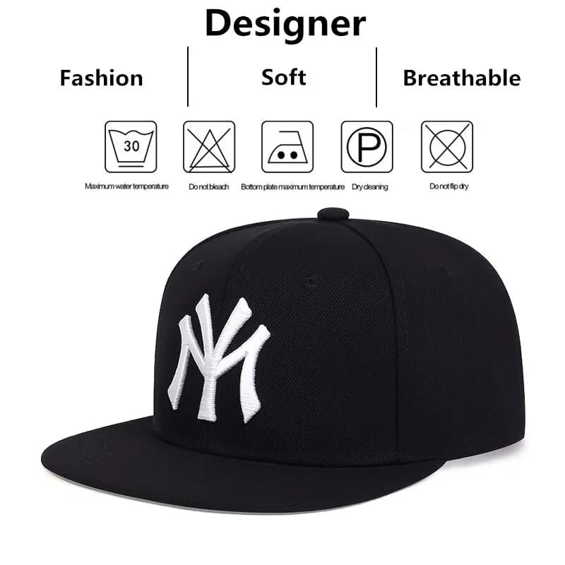 Chapeaux Hip-hop brodés de lettres unisexes, casquettes de Baseball décontractées réglables pour l'e