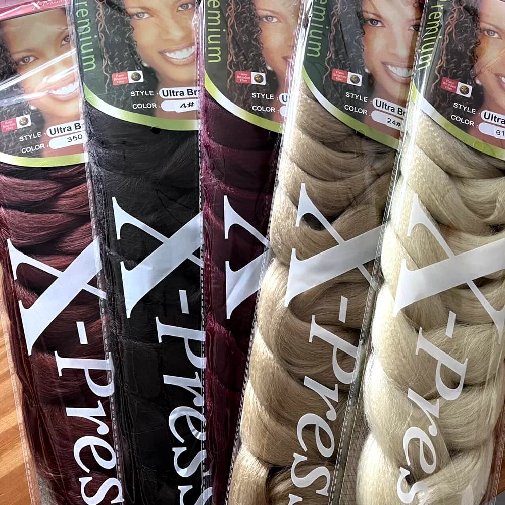 Tresses synthétiques Jumbo longues de 82 pouces, Extensions capillaires au Crochet, tresses pré-étir