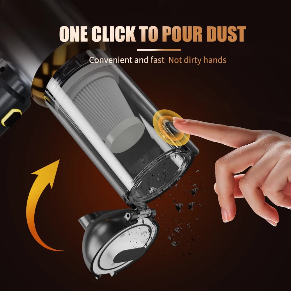 CENRR 2025 NOUVEAU Aspirateur de voiture Mini puissant 998000 Aspirateur portable PA pour appareil m