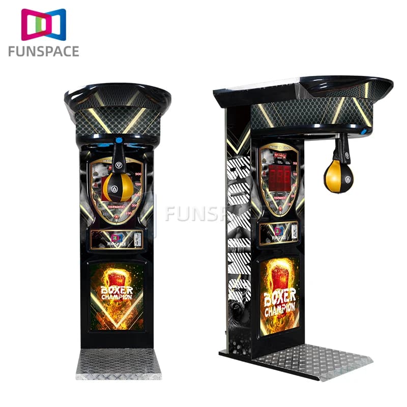 Machine de boxe personnalisée pour l'entraînement sportif, modèle Force Rock, type arcade