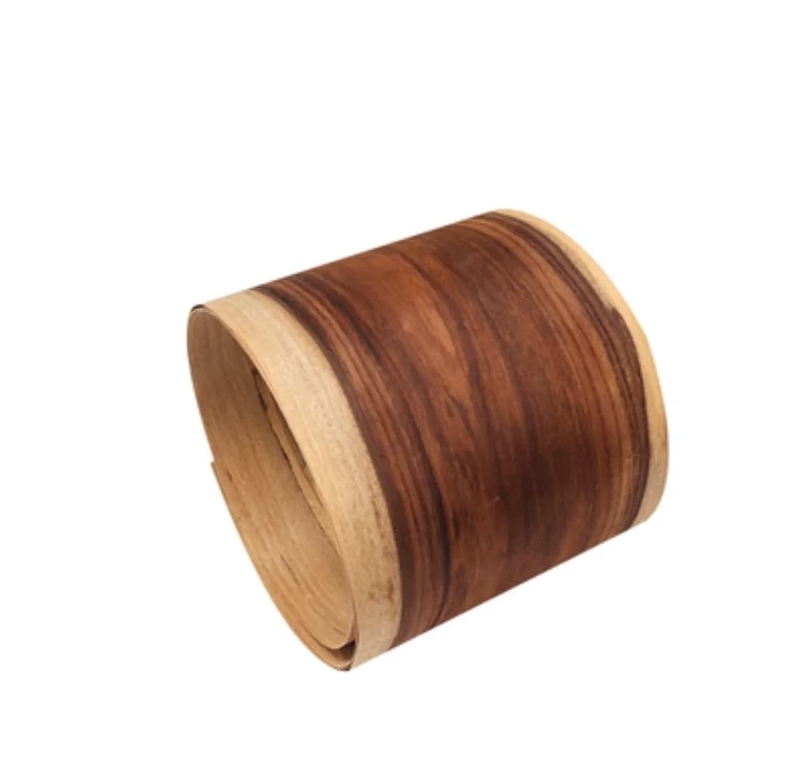 L:2.4 mètres largeur: 210mm T:0.5mm bois massif pur avec bord blanc brindille acide brésilienne plac