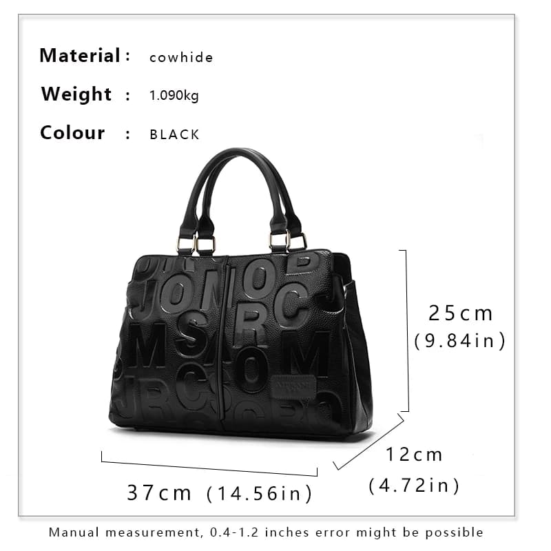 Sac pour femme en cuir - sac à bandoulière élégant en cuir véritable pour femme, sac à main de grand