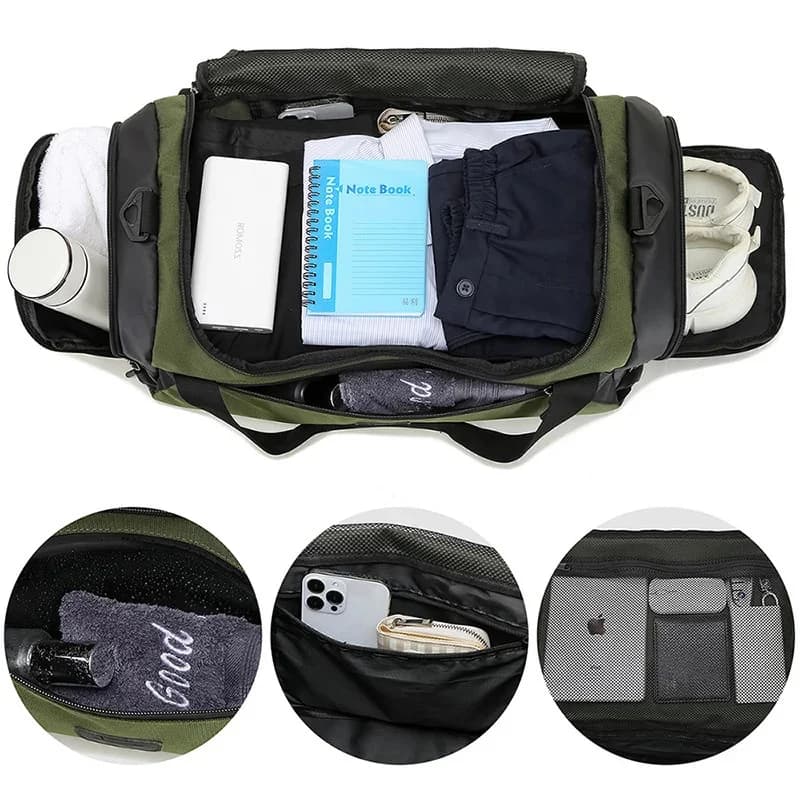 40L Sport Fitness sac sec humide séparation sacs de Sport pour hommes femmes en plein air randonnée 
