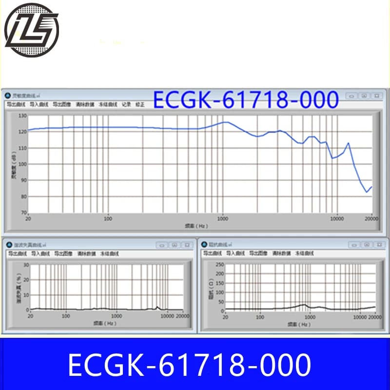 LS ECGK-61718 6BA klaxon composite toutes fréquences unité de fer mobile casque haut-parleurs récept