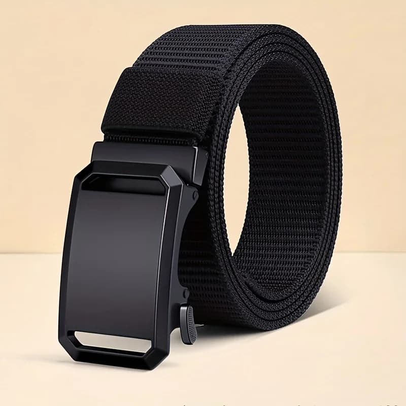 Ceinture en toile à boucle automatique de qualité supérieure – Vêtements de travail tactiques durabl