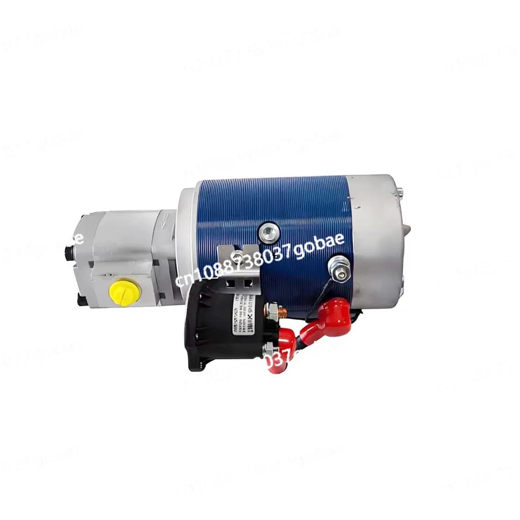 Ensemble de pompe hydraulique avec système de commande hydraulique pour plaque arrière, 12V 24V, uni