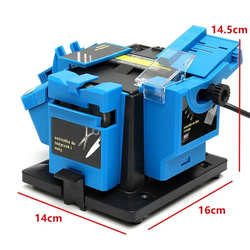 Affûteur électrique multifonction, outil de meulage domestique, couteau hélicoïdal, perceuse HSS, ci