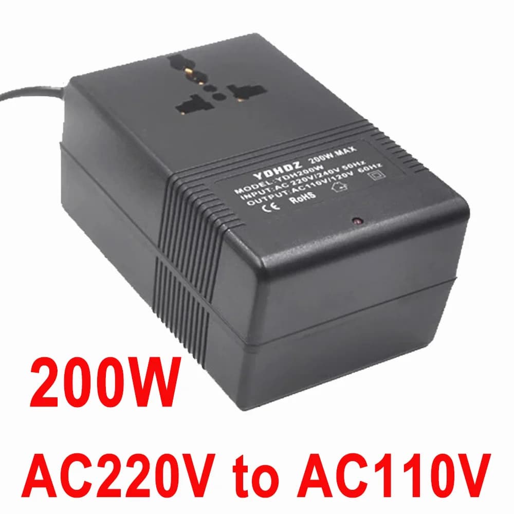 Convertisseur de tension Sotchi, abati eur, adaptateur, prise EU, US, UK, 200W, 300W, 220 à 110, 220
