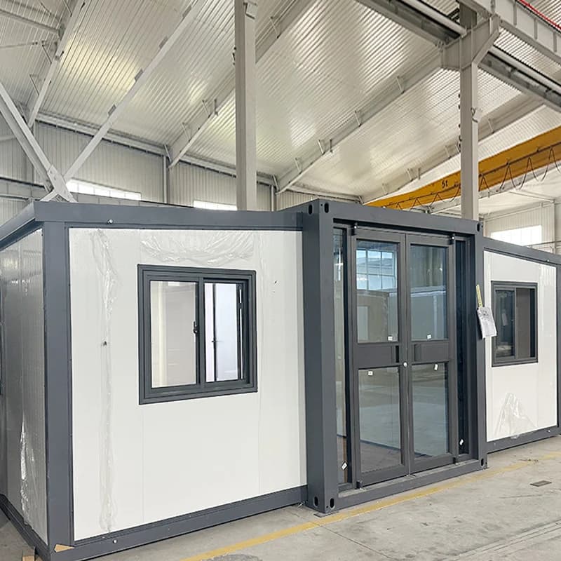 Offre spéciale maison de conteneur maison pliante de luxe prête à l'emploi 20 40FT pliable extensibl