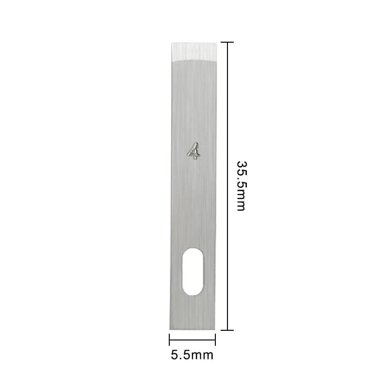 100/20 pièces 4 #   Couteau de Scalpel en métal, lames de couteau à graver, bricolage, couteau à Scu