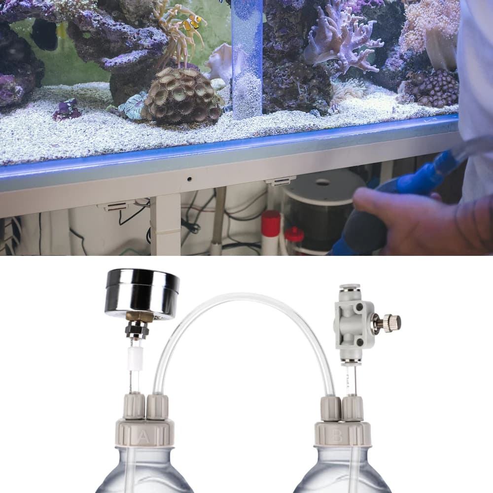 CO2 fait maison avec dispositif de débit d'air à pression Kit de système de générateur de CO2 bricol