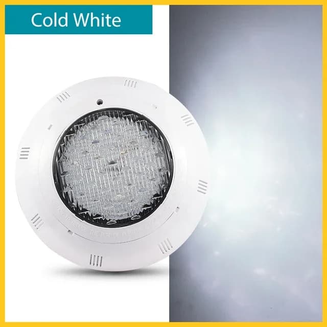 Lumière LED subaquatique pour piscine 12V, lampe de natation RGB IP68 ABS 12W 18W 25W 36W 45W, éclai
