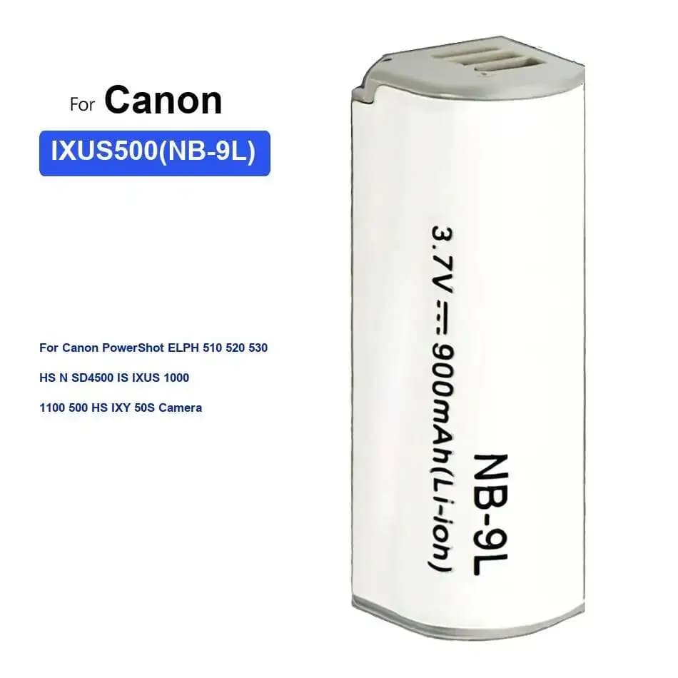 Batterie d'appareil photo 1000mAh IXUS500 NB-9L durable pour Canon Powershot Elph 510 520 530 HS N S