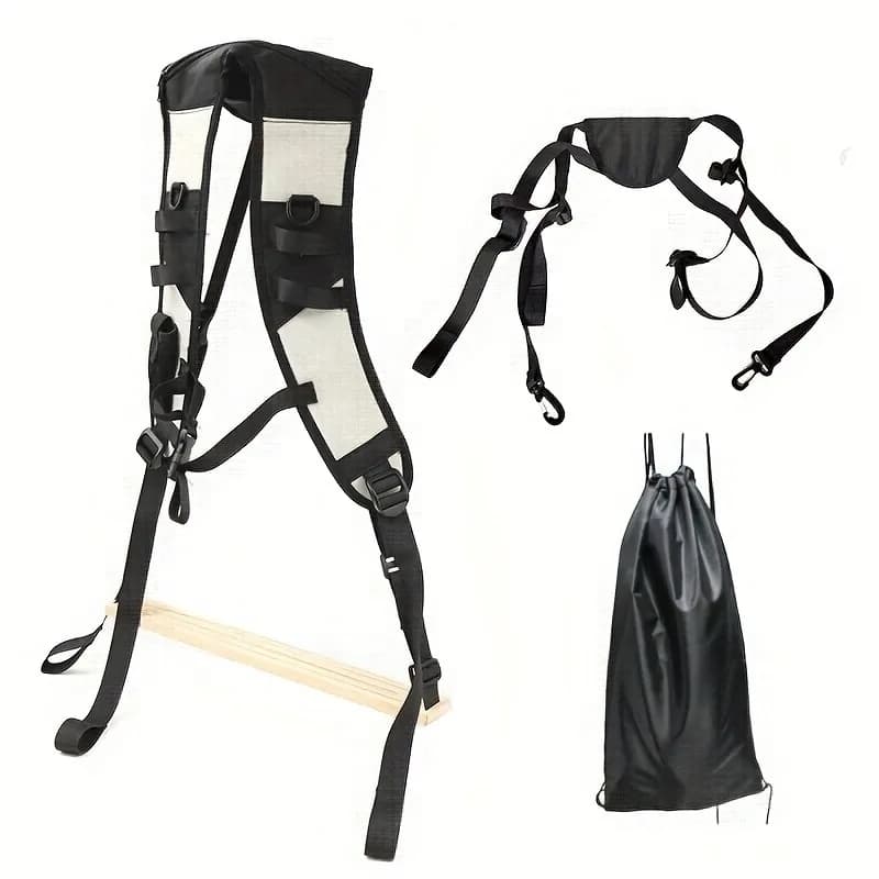 Porte-bébé ergonomique avec repose-pieds d'assistance à la position debout, pour la randonnée en ext
