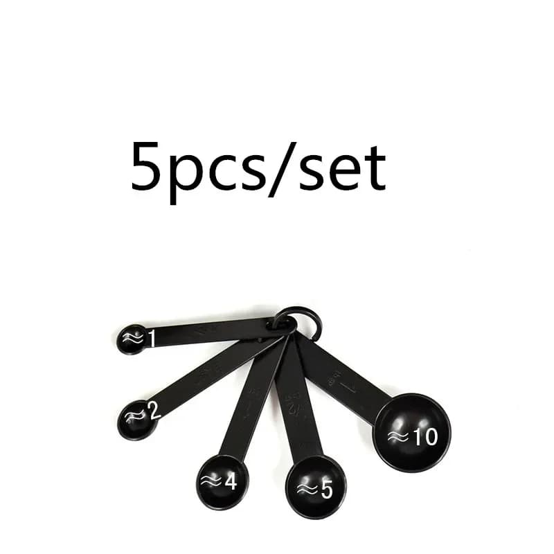 5/10 pièces outils de mesure cuillères à mesurer de cuisine cuillère à café cuillère à sucre gâteau 