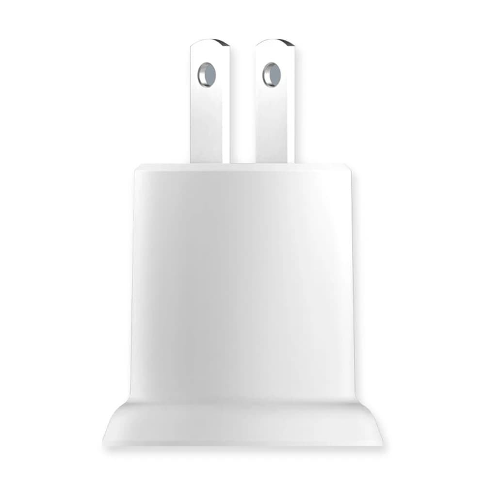 1 pièces prise américaine européenne E27 lampe LED ampoules Base E27 à ue US prise support de lampe 