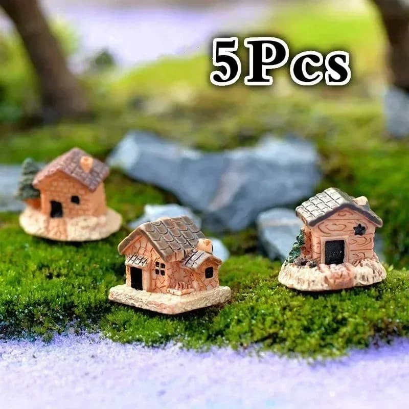 2026 Artisanat créatif simple pour la maison, petite maison de poupée, ornements de jardin, micro-pa