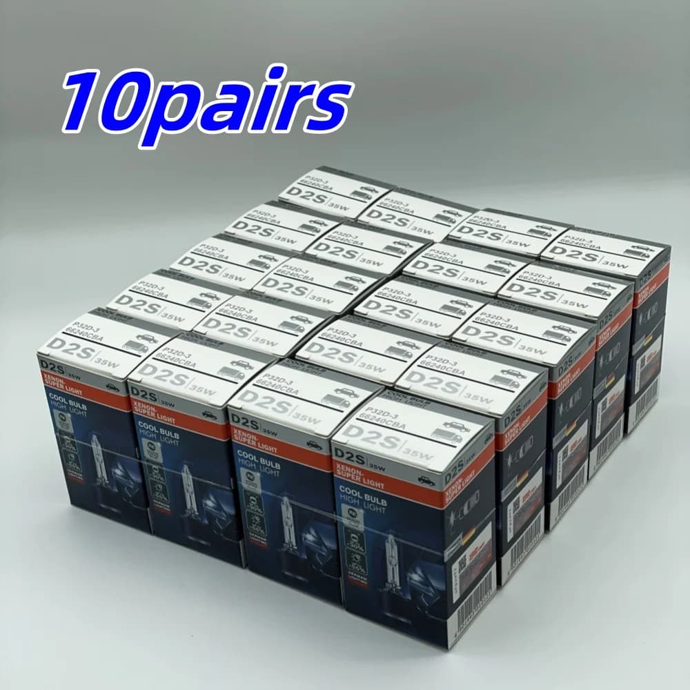 wholesale 10 paires OEM D2S 35 W ampoule de phare au xénon HID lampe de remplacement XENON 4300 K 60