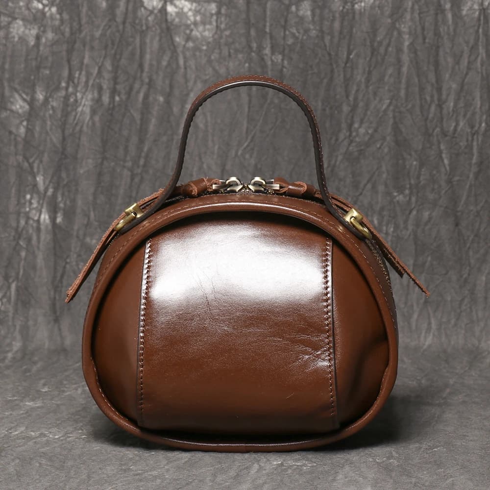 LUOKIR – sac à bandoulière en cuir véritable pour femmes, couche supérieure en peau de vache, sac à 